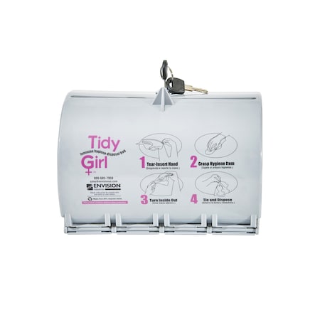 Stout By Envision Plastic TidyGirl Bag Dispenser Feminine Hygiene Disposal TGUD-P-V2